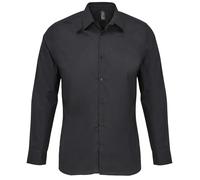 Sols Camicia Slim in Popeline a Maniche Lunghe Riciclato Polycotton