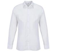 Sols Camicia Slim in Popeline a Maniche Lunghe Riciclato Polycotton