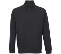 SOLS Conrad Unisex Cotone Mix Felpa Con Zip 1/4 Meck Con Collo S-4XL