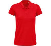 Sols Donna Planet Cotone Organico Manica Corta Polo