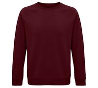 Sols Felpa Girocollo Unisex In Cotone Organico Manica Raglan Lunga