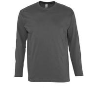 SOLS - Maglia Maniche Lunghe Tinta Unita Girocollo - Uomo (PC313)