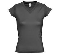 SOLS Maglietta V-Neck Semplice In Cotton Per Donne S -3XL