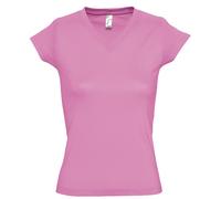 SOLS Maglietta V-Neck Semplice In Cotton Per Donne S -3XL