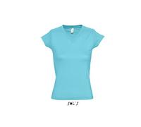 T-shirt donna Sol's Moon Bleu M