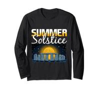 Solstizio d'Estate Beato Litha Pagan Midsommar Maglia a Manica