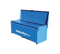 SOLTEC Cassone porta attrezzi 450kg da esterno in acciaio verniciato, dietro cabina per cassone autocarri, camion e furgoni, cassa con ganci di sollevamento per gru, porta utensili ultra resistente