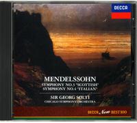 Solti & Cso - Mendelssohn: Symphony No. 3/4