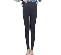 SoLu DAY8 Leggings Invernali Felpati Donna Vita Alta Elasticizzati Pantaloni Termici Donna Taglia Forte Morbidi Comodo CCotone Inverno Casual Palestra Sportivi Sweatpants (C, M)