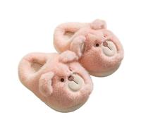 SoLu DAY8 Pantofole Invernali Bambina Pelose Morbide Antiscivolo Comode Calde Peluche Ciabatte Bambino Inverno Felpata Elegante Casuale Interno Casa Animal Mignon Scarpe (26 Toddler)