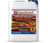 SoluGuard Trattamento Antitarlo & Muffa Legno 5 Litri Trasparente Pronto all'Uso
