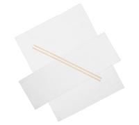 SOLUSTRE 1 Set Gadget Sedie Pieghevoli Sedile e Schienale in Tela Per Sedia Da Regista Tessuto Sostituzione Tela Sostitutiva Per Sedia Da Film Pieghevole Di Legno Bianca