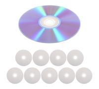 SOLUSTRE 10 Pezzi Dischi Dvd Vuoti Registrabili ad Alta Capacità Superficie in Plastico, per Backup Foto e Archiviazione Musicale di Qualità