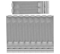 SOLUSTRE 12 Pezzi Supporto per Vaporiera in Acciaio Inox Argento, Gambe Staccabili 5,5x5,5x1 Cm per Migliorare la Circolazione del Calore, per Accessori Cucina Casalinghi