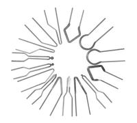 SOLUSTRE 15 Pezzi Kit Punte Filo Pirografia per Pirografo Legno Alta Impedenza Resistenti Uso Artigianale Durevoli