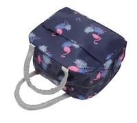 SOLUSTRE 1pezzi Borsa Termica in Tela con Zip Porta Vivande Leggera e Resistente per Ufficio Scuola Picnic e Campeggio Adatta Uomini e Donne