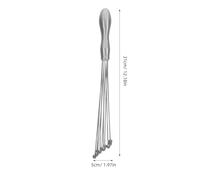 SOLUSTRE 2 a sfera da 12,18 pollici, da cucina con manico ergonomico, in acciaio inossidabile, adatte per sbattere, mescolare e sbattere.
