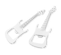 SOLUSTRE 2 Pezzi Apribottiglie Chitarra Design per e Soda Portatile e Compatto Regalo per Feste e Casa Accessorio per Amanti della Musica