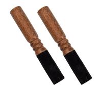SOLUSTRE 2 Pezzi Bacchetta Percussiva in Legno per Campane Tibetane Risonanza Pura e Connessione Culturale, per Pratiche Antiche e Moderne negli Studi di Yoga