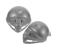 SOLUSTRE 2 Pezzi Cappello Cosplay Grigio Leggero e Confortevole per Feste Tema Storico Scolastici e Raduni