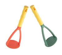 SOLUSTRE 2 Pezzi Schiacciapatate Manuale Utensile per Purè e Altri Alimenti Strumento Versatile per Frutta Preparazioni Cucina