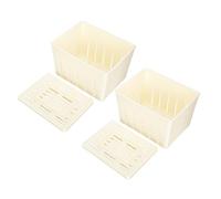 SOLUSTRE 2 pezzi Stampo per Tofu da Te Mould per Cagliata Utensili Pratici e Compatti per Preparare Tofu