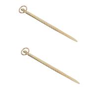 SOLUSTRE 2 Pz Picchetti Da Per Legare Il Cavo Per Cani Di Grossa Taglia Posta in Gioco Ancore Per Cani Palo Del Cane Bloccante Cravatta Retrattile Per Cani Ferro Da Stiro Golden