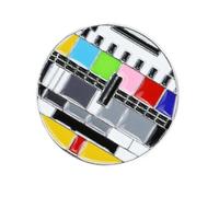 SOLUSTRE 2 Spille Vintage a Forma di Televisore Retrò in Lega di Zinco, Spilla Decorativa Piccola per Abbigliamento Casual, Accessorio Creativo per Costumi e Regalo Originale