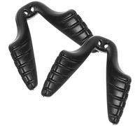 SOLUSTRE 2 Supporti Regolabili in Gomma per Occhiali da Ciclismo e Occhiali da Sole Neri, Supporto Protettivo per Naso per Vacanze Estive, Antiscivolo e Riduce Disagio