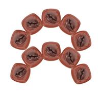 SOLUSTRE 20 Pezzi Charms in Resina a Forma di Cioccolato e Chicchi di Caffè, Leggeri e Decorativi per Decorare Custodie per Telefono e Accessori per Chioma