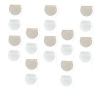 SOLUSTRE 200 pezzi Bustine Filtro Tè Sfuso Usa e Getta Sacchetti Filtro Infusore per Spezie e Tè Aromatizzato Confezione Sigillata per Infusione e Gusto