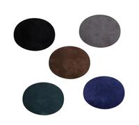 SOLUSTRE 25 Pezzi Toppe Adesive Scamosciato per Gomiti e Giacche, Kit di Toppe da Stirare per Riparare Buchi nei Jeans con Design Raffinato e Resistente