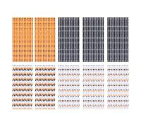SOLUSTRE 250 Pezzi Cannucce di Carta Kraft per Feste di Halloween, Biodegradabili e Alimentari, per Party e Compleanni Design Classico e Divertente