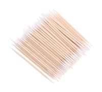 SOLUSTRE 2pezzi Cotton Swabs Double Tip Precision Cleaning Swabs for Makeup and Application Pointed Cotton Tips Bag
