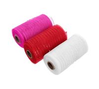 SOLUSTRE 3 in Rete Ondulata per Decorazioni Romantiche San Tulle per Matrimoni Anniversari e Colori