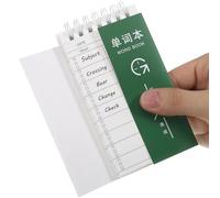 SOLUSTRE 3 Pezzi Quaderno Parole Inglesi Tascabile Verde | Studenti e Ripasso Lessico, Uso a Scuola e Classe, Stile Semplice, Superficie Liscia