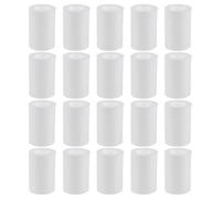 SOLUSTRE 30 Pezzi Filtro in Cotone Pp per Rubinetto Cucina e Bagno, Cartuccia di Ricambio per Purificatore Acqua Domestico, Filtro per Lavello e Soffione Doccia Adatto a