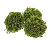 SOLUSTRE 3pezzi Palle di Piante Artificiali Sospese in Plastica Verde, Palline Topiaria Facili da Curare e Resistenti per Decorazione Casa e Giardino