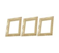 SOLUSTRE 3pezzi Vintage Per Miniature Accessori Per Dollhouse Decorazioni Mano e Creativi Barocche Per Album Fotografici e Giocattoli