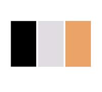 SOLUSTRE 3Pz Pieghevole Sfondo Fondale in Pvc Impermeabile Antirughe Foto a Colori Solidi Sfondo Colorato Piastre per Fotografico Fotografico (Nero + Bianco + Giallo)