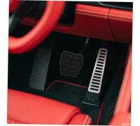 SOLUSTRE 4 Pezzi Copripedali Auto Antiscivolo per Freno Acceleratore Materiale Morbido per Comfort e Sicurezza Facile Installazione Adatto per Nissan e