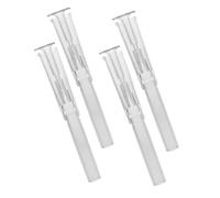 SOLUSTRE 4 Pezzi Ugello Fontana da Giardino in Trasparente Mini Spruzzatore per Laghetti e Acquari Efficienza Energetica e Funzionamento Silenzioso per Fontanelle e Decorazioni da