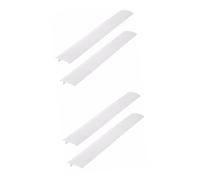 SOLUSTRE 4pezzi Coprigiunti Per Cucina Striscia Sigillante Facile Da Pulire Per Spazi Tra Piano Cottura e Contatore Da Bianco