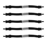 SOLUSTRE 5 Pezzi Cinturini Sotto Mento Elastici per Casco di Sicurezza con Fibbia Protettiva, Imbracatura Durevole per Attività All'aperto e Cantieri Edilizi, Accessori Colore Casuale