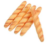 SOLUSTRE 5 Pezzi Penna a Sfera Forma di Pane Realistico in Plastica, Penna Divertente per Ufficio Scrittura Fluida, per Back To School Party e Cancelleria Scolastica