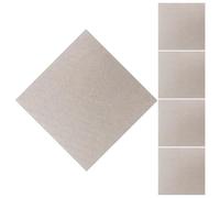 SOLUSTRE 5 Pezzi Piastra Guida D'onda per Forno Microonde 13x13cm Resistente ad Alte Temperature in Carta Mica Resina Siliconica, Tagliabile per Protezione Magnetron