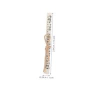 SOLUSTRE 5 Set Mezuzah Israeliani con Preghiere Ebraiche Decorazione Religiosa Benedizioni Bibliche per Ornamento Giudaico per Benedizione E Sacro 12 Pezzi*5