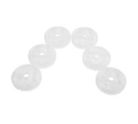 SOLUSTRE 6 Pezzi Ingranaggio Motore Regolatore Alzacristalli Elettrico Plastica Resistente Silenzioso Riparazione Finestra Auto