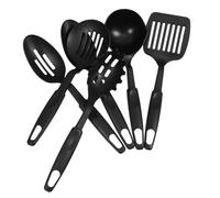 SOLUSTRE 6pezzi Utensili Da Cucina in Nylon Spatole e Cucchiai Gadget Essenziali Per Cottura Per Verdure e Uso Facili Da Lavare