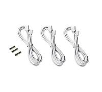 SOLUSTRE 9 pezzi Cavo Prolunga Rgb per Strisce LED Pin con Pin Connessione Saldatura Isolamento in Plastica Flessibile Compatibile Controller e Strisce LED Colore Casuale Colore Casuale
